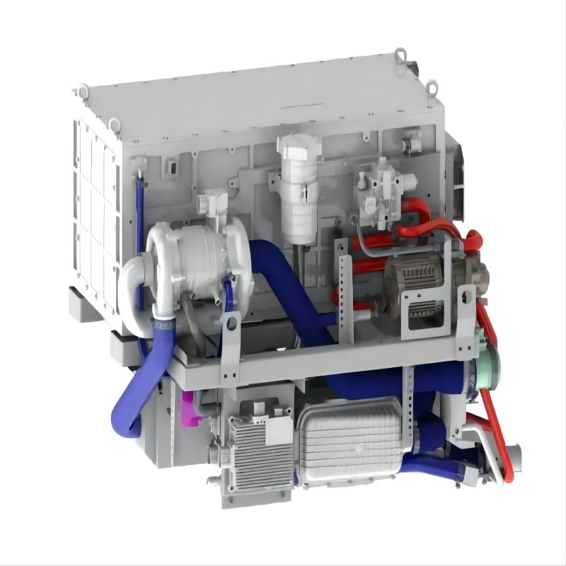 125KW voertuig protonenuitwisselingsmembraan waterstofbrandstofcelsysteem