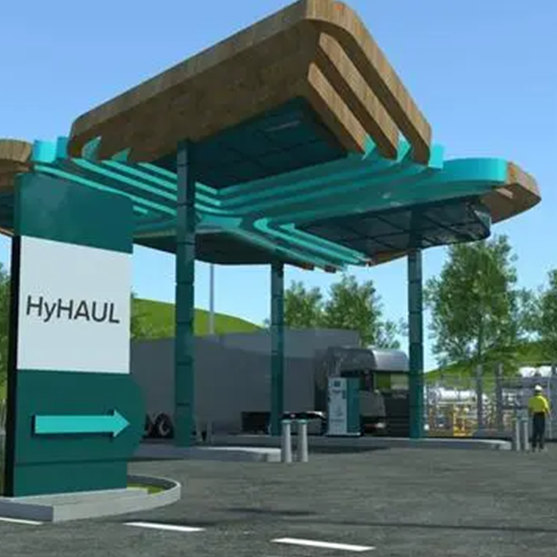 De UK Alliance verstrekt £30 miljoen om het waterstof-brandstofcel-programma voor zware vrachtwagens te promoten
