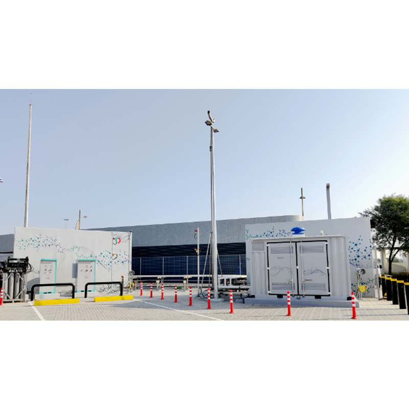 Het eerste waterstoftankstation in de VAE werd officieel in gebruik genomen en de eerste buitenlandse zakenbeurs van Hedrissen was succesvol
