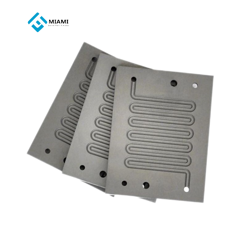 Aangepaste metalen brandstofcel titanium bipolaire plaat waterstof titanium bipolaire plaat