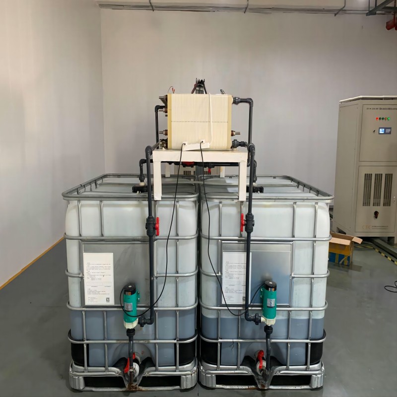 Op maat gemaakt ionenuitwisselingsmembraan Pile 5kw Vanadium flow batterijpakket