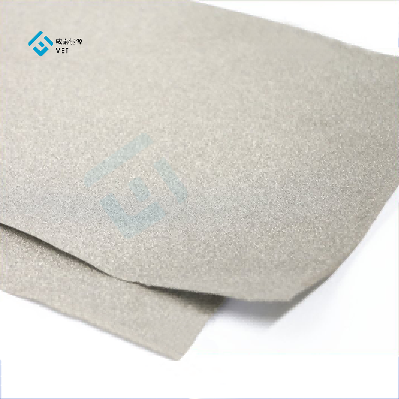 Efficiënte hitte-absorberende titanium vilt