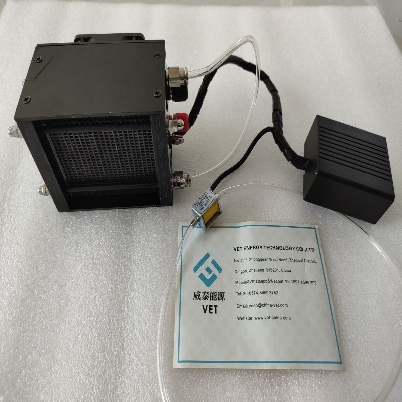 Waterstof Brandstofcel Stack Pemfc Stack Metalen Bipolaire Waterstof Brandstofcel 100w Voor Drones