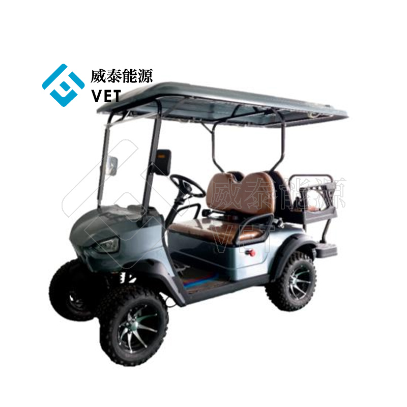 Waterstof-aangedreven off-road golfkar/auto
