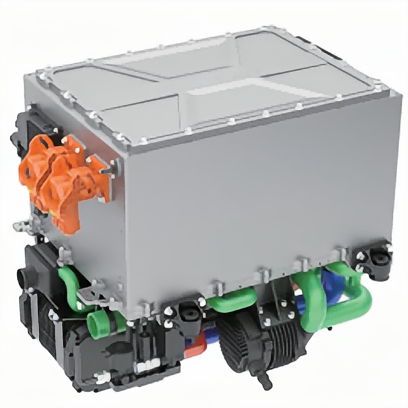 watergekoelde 80kw voertuig waterstof brandstofcelmotor
